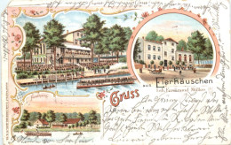 Berlin - Gruss Aus Eierhäuschen - Litho - Andere & Zonder Classificatie