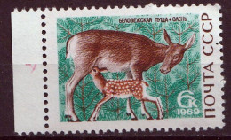 U.R.S.S. - Faune, Biche, Faon - Y&T N° 3529 - 1969 - MNH - Unused Stamps