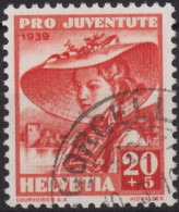 1939 Schweiz / Pro Juventute ° Zum:CH J91, Mi:CH 361, Yt:CH 346,  Trachtenfrau, Nidwaldnerin - Used Stamps