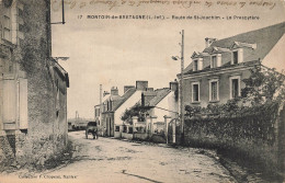 Montoir De Bretagne * Route De St Joachim Et Le Presbytère Du Village * Villageois - Autres & Non Classés