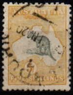 AUSTRALIE 1912-9 O FILIGRANE TYPE II° - Oblitérés