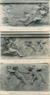 MUSEE De SCULPTURE COMPAREE - Par GIRARDON :  NYMPHE Au BAIN    - BELLE SERIE De 3  CPA   - - Sculpturen
