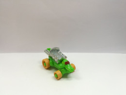 Kinder :  K99 N21  Tierische Dragster Mit Metallmotor 1998 - Krokodil - Metalen Beeldjes