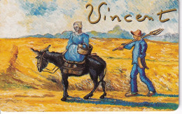 O 025 TARJETA DE ALEMANIA DE UN CABALLO DE TIRADA 3000 (HORSE) VINCENT VAN GOGH - O-Series : Series Clientes Excluidos Servicio De Colección