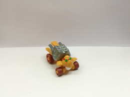 Kinder :  K99 N22   Tierische Dragster Mit Metallmotor 1998 - Schildkröte - Metal Figurines