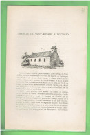 1904 BOUTIGNY EURE ET  LOIR CHAPELLE DU SAINT ROSAIRE ET EGLISE DE SAINT PROJECT - Centre - Val De Loire