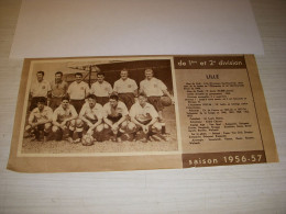 FOOTBALL COUPURE PRESSE MS24 BISTRE 15x09 1956-57 LILLE - Sport