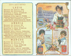 S908 Cartina Pubblicitaria Acqua Chinina Ancona Perugia Roma - Publicidad