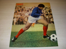 FOOTBALL COUPURE PRESSE FM133 COULEUR 28x22 1969 Georges LECH SOCHAUX - Sport