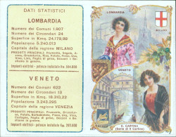 S910 Cartina Pubblicitaria Acqua Chinina Milano Venezia - Reclame