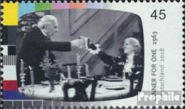 BRD 3415 (kompl.Ausg.) Postfrisch 2018 Fernsehlegenden - Dinner For One - Unused Stamps