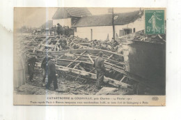 Catastrophe De Courville, Près Chartres, 14 Février 1911, Train Rapide Paris à Rennes Tamponne Train Marchandises - Courville