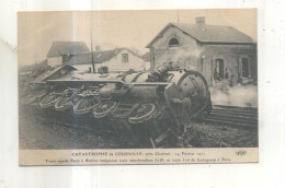 Catastrophe De Courville, Près Chartres, 14 Février 1911, Train Rapide Paris à Rennes Tamponne Train Marchandises - Courville