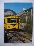 ENTREVAUX (06) Chemin De Fer De Provence : Autorail SY-02 ( X 302) Vers 1970-80 - Equipo