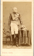  Carte De Visite Cdv Photo Vintage Albumen Disdéri Maréchal Castellane  - Guerra, Militares