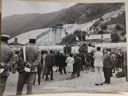 Abruzzo Autostrada A24 Cerimonia Abbatimento Diaframma GALLERIA Monte S. ROCCO 1967. Ministri Natali Mancini - Europa