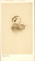  Carte De Visite Cdv Photo Vintage Albumen Franck Duchesse De Parme  - Célébrités