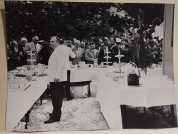 Abruzzo Autostrada A24 Cerimonia Abbatimento Diaframma GALLERIA Monte S. ROCCO 1967. Ministri Natali Mancini Catering - Europa