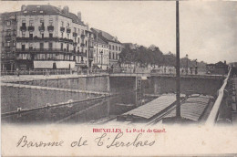 Bruxelles - La Porte De Gand - Péniches - Brussels (City)