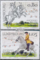 Luxemburg 2234-2235 (kompl.Ausg.) Postfrisch 2020 Historische Postrouten - Unused Stamps