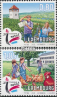 Luxemburg 2232-2233 (kompl.Ausg.) Postfrisch 2020 Urlaub Auf Dem Land - Unused Stamps