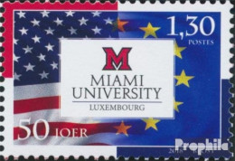 Luxemburg 2180 (kompl.Ausg.) Postfrisch 2018 Miami University - Nuevos