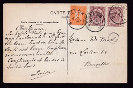 DDFF 636 -- Carte-Vue " La Ferme Du Rivage à BOTASSART " - MIXTE TP Armoiries Et Pellens T2R BOUILLON 1914 - 1893-1907 Wappen