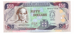 JAMAÏQUE - 50 DOLLARS 2010 - Jamaica