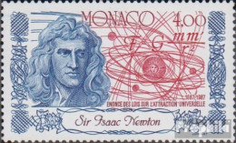Monaco 1837 (kompl.Ausg.) Postfrisch 1987 Isaac Newton - Ungebraucht
