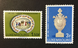 1967 Luxembourg - 200th Anniversary Of Luxembourg Pottery - Unused - Unused Stamps