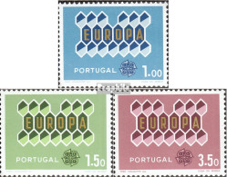 Portugal 927-929 (kompl.Ausg.) Postfrisch 1962 Europa - Nuovi