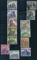 España - Lote De Sellos De Castillos (1966-1970) - Unused Stamps