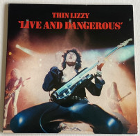 THIN LIZZY - Live And Dangerous - 2 LP - 1978/86 - UK Press - Hard Rock En Metal