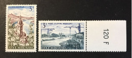 1967 Luxembourg - Tourism: Church River, Port Fluvial Mertert - Unused - Nuevos