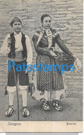 227328 SPAIN ESPAÑA ZARAGOZA ARAGON COSTUMES BATURROS COUPLE POSTAL POSTCARD - Sonstige & Ohne Zuordnung