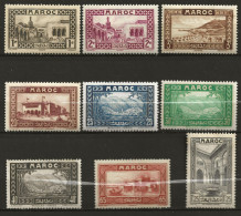 MAROC Colo:, **,*, N° YT 128/130**, 134/136*, 137(*), 140** Et 143A*, TB - Unused Stamps