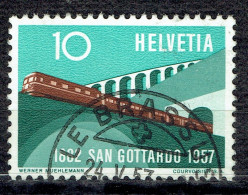 Série De Propagande : 75ème Anniversaire Du Chemin De Fer Du Saint-Gothard - Used Stamps