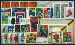 BRD Postfrisch 1974 Kompletter Jahrgang In Sauberer Erhaltung  - Unused Stamps