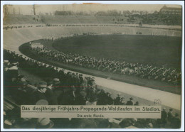 Y1902/ Frühjahrs-Propaganda-Waldlaufen Im Stadion Foto Ca.1935  17 X 12 Cm - Unclassified