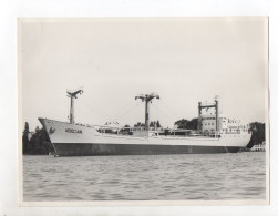 C1551/ Frachter Abidjan Auf See Foto Ca. 1965 24 X 18 Cm - Koopvaardij