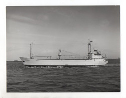 C1559/ Frachter Skagern Auf Hoher See Foto Ca. 1965 24 X 18 Cm - Koopvaardij