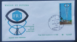 Enveloppe Premier Jour Wallis & Futuna Radio FR3 1980 Timbre N° 257 - FDC