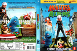 DVD - Monsters Vs. Aliens - Dibujos Animados