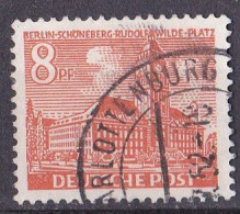 # (46) Berlin 1949 Berliner Bauten (I) O/used (A5-8) - Used Stamps