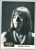 DP304/ Sandie Shaw Vogue Karte Ca. 1975 - Chanteurs & Musiciens