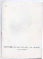 C1092/ Programmheft Schauspielhaus Hamburg  Gustav Gründgens 1958 - Non Classés