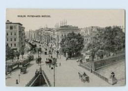 W9U42/ Berlin Potsdamer Brücke Straßenbahn AK Ca.1912 - Andere & Zonder Classificatie