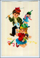 P2X50/ Kind Mit Puppe Fasching AK Ca.1965 Verlag: Krüger - Autres & Non Classés