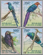 Elfenbeinküste 1564-1567 (kompl.Ausg.) Postfrisch 2014 Baumhopfe - Côte D'Ivoire (1960-...)