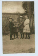 W6G55/ Kinder Nachbarskinder Schöne AK 1913 - Autres & Non Classés